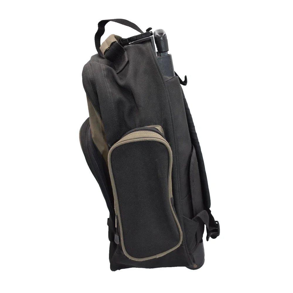 JEEP Rolling Backpack Telescoping Handle - Carry On Wheeled Travel Bag